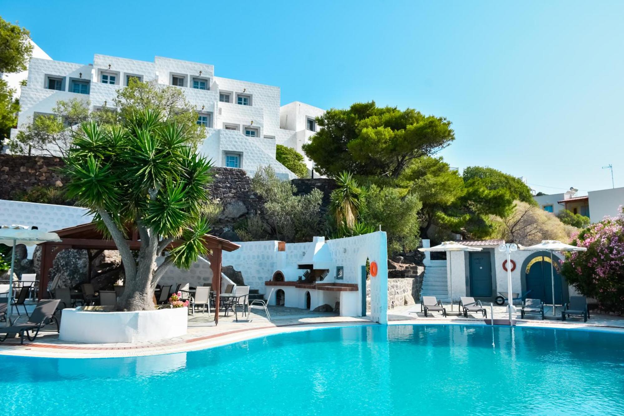 Anamar Patmos Hotel Szkála Kültér fotó