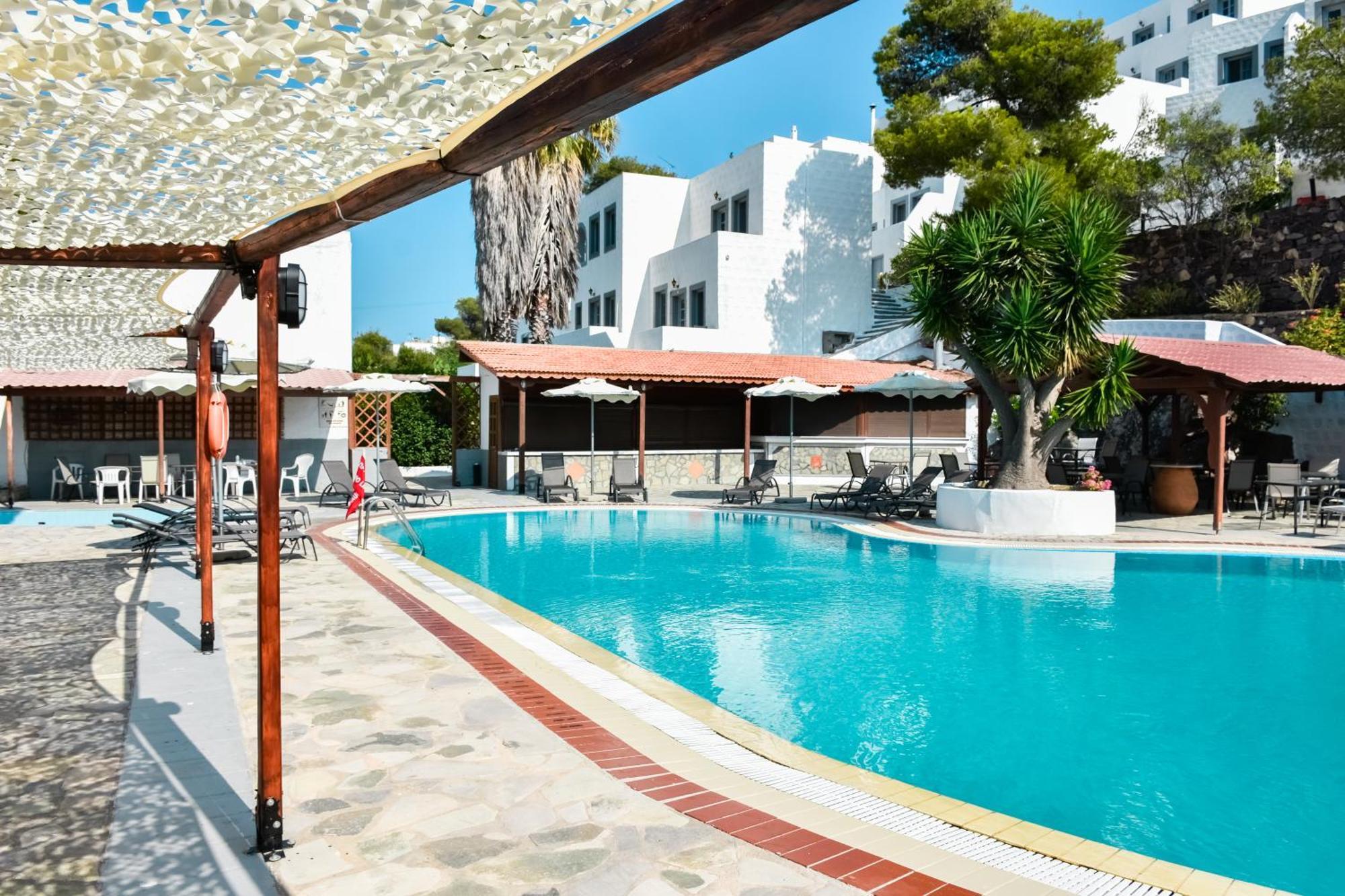 Anamar Patmos Hotel Szkála Kültér fotó