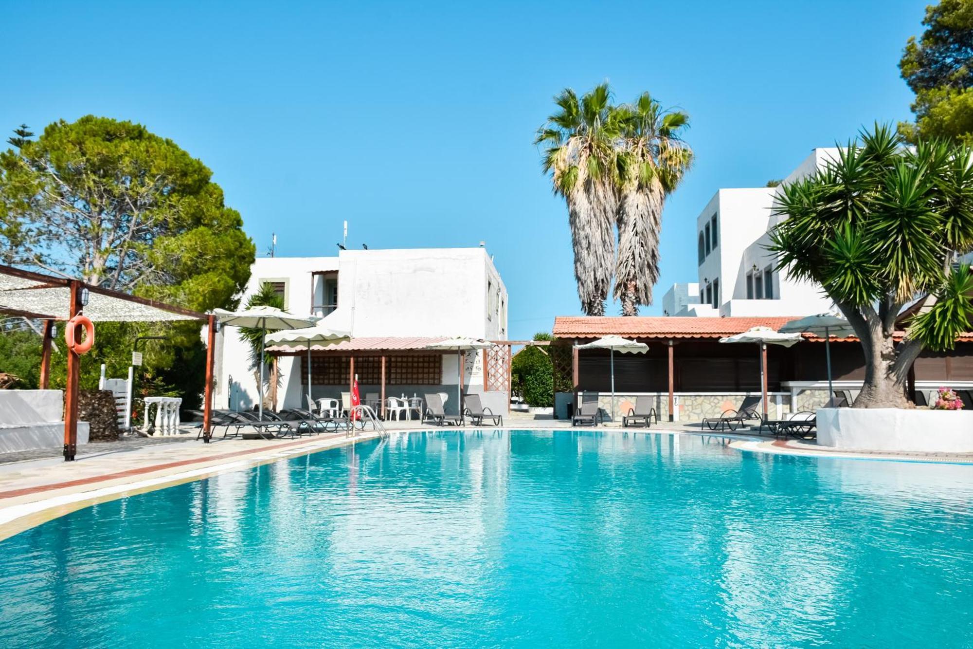 Anamar Patmos Hotel Szkála Kültér fotó