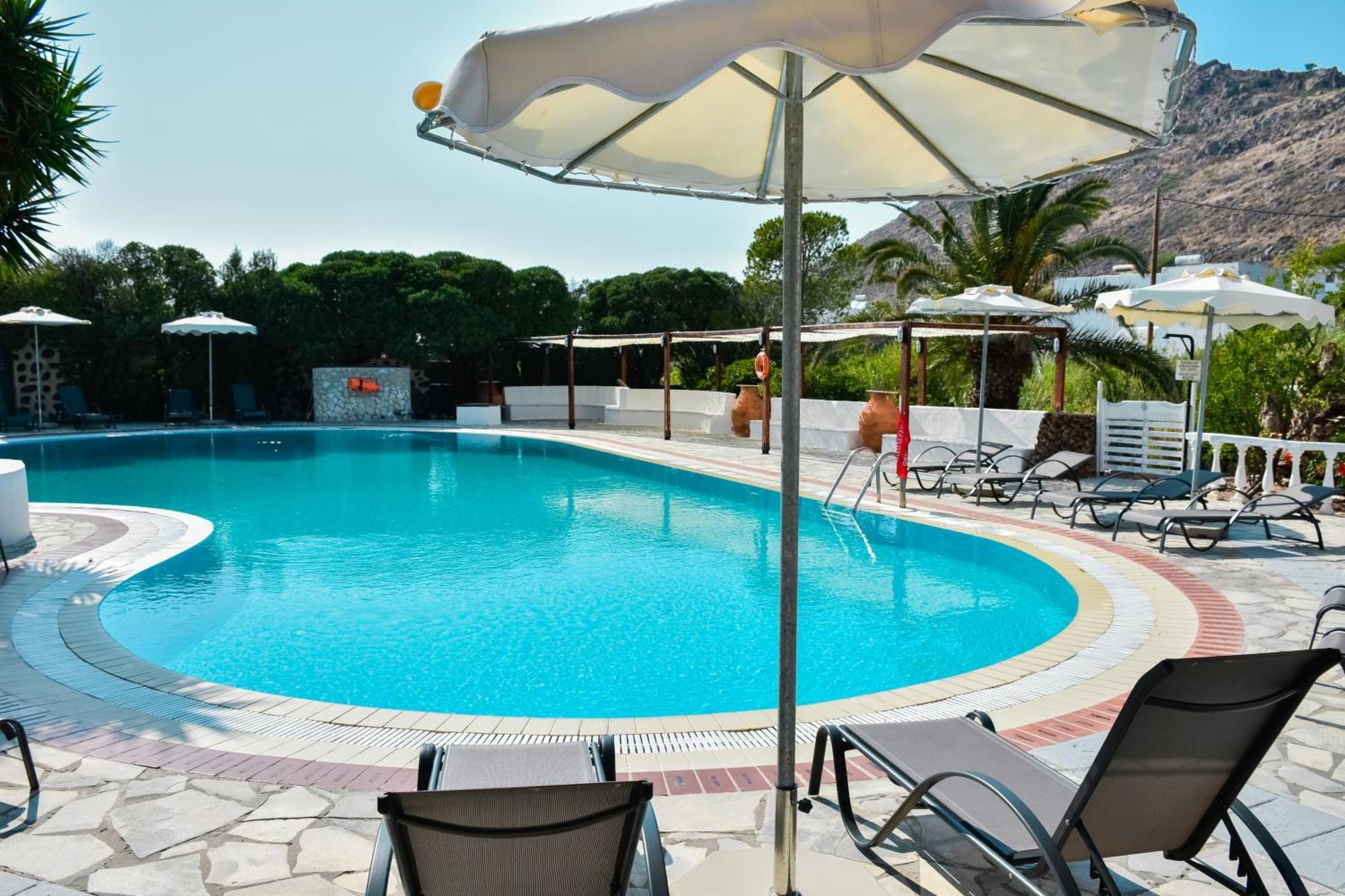 Anamar Patmos Hotel Szkála Kültér fotó