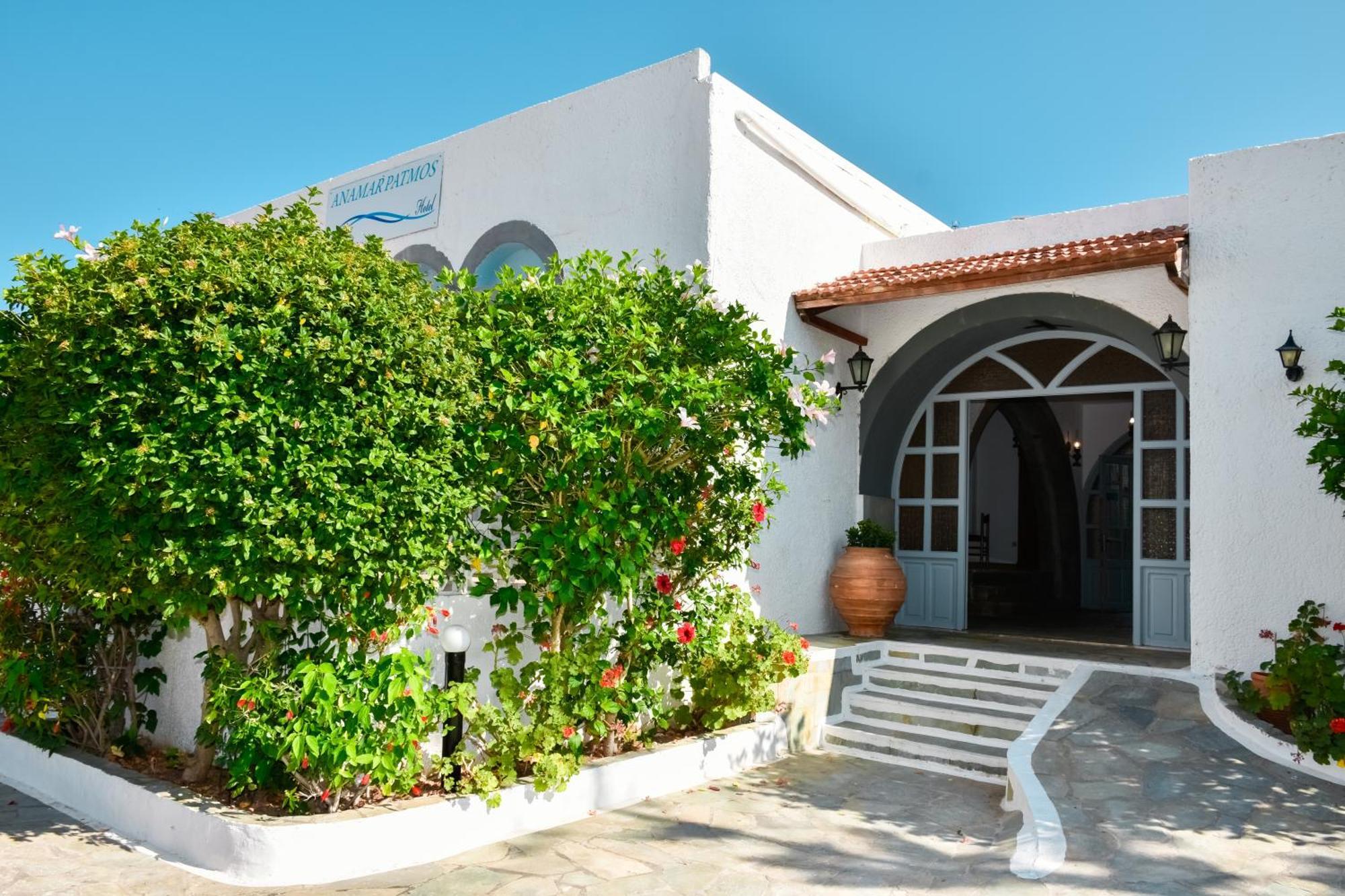 Anamar Patmos Hotel Szkála Kültér fotó